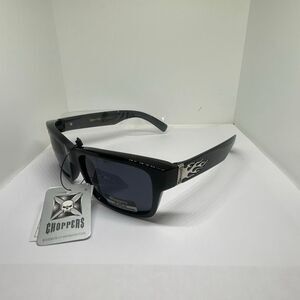 Choppers Sunglasses UV400 Wrap Around Biker Style